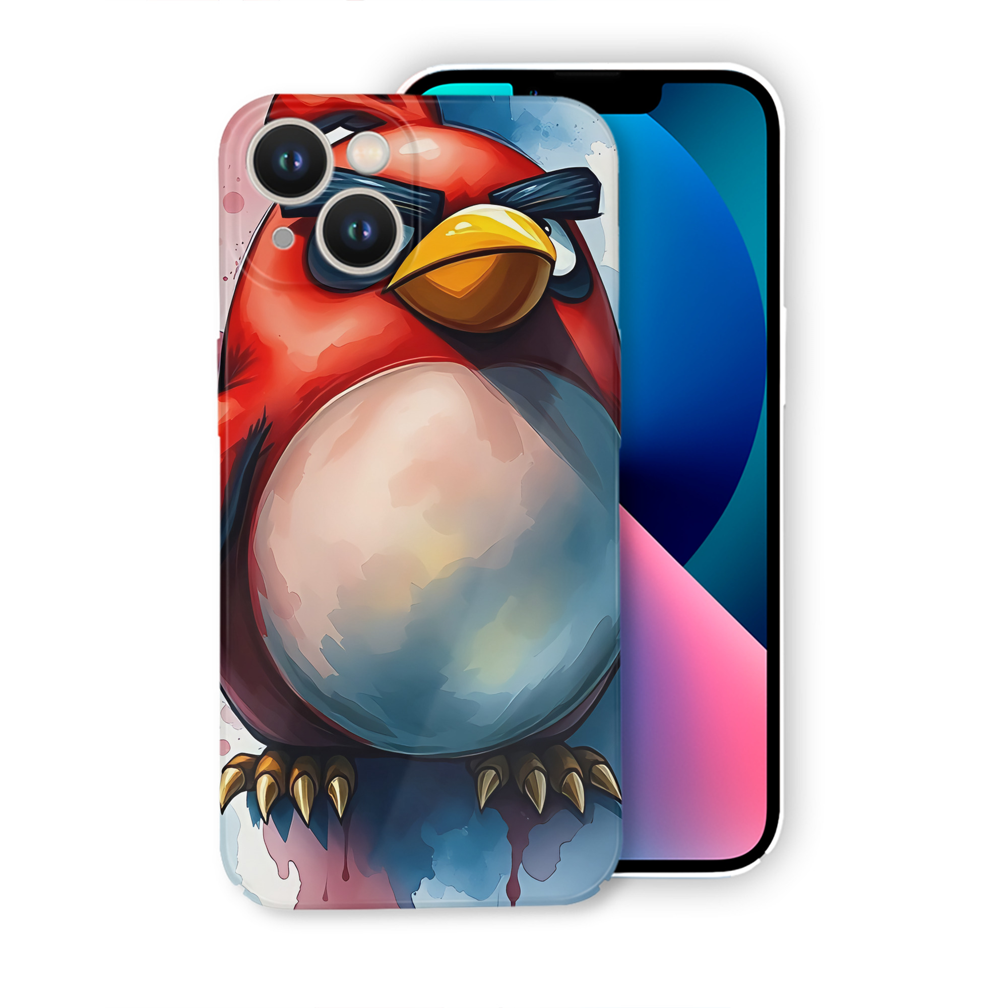 （画像用） Angry Birds アングリーバード 【iPhone 14シリーズ対応】ハードケース